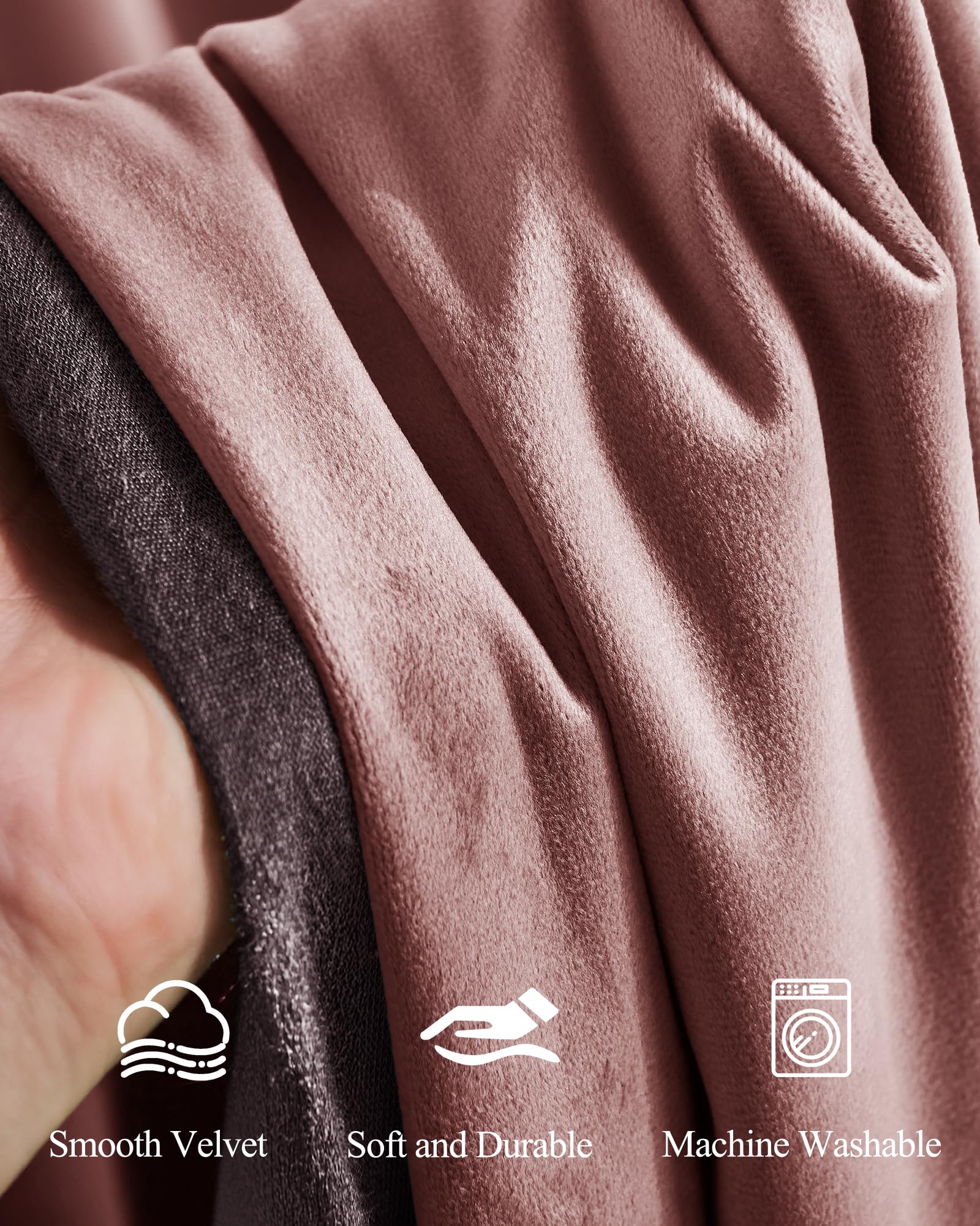 StangH machine-washable velvet keeps curtains fresh and easy care