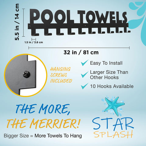 Star Splash 5150 solid aluminum construction offers durable poolside use.