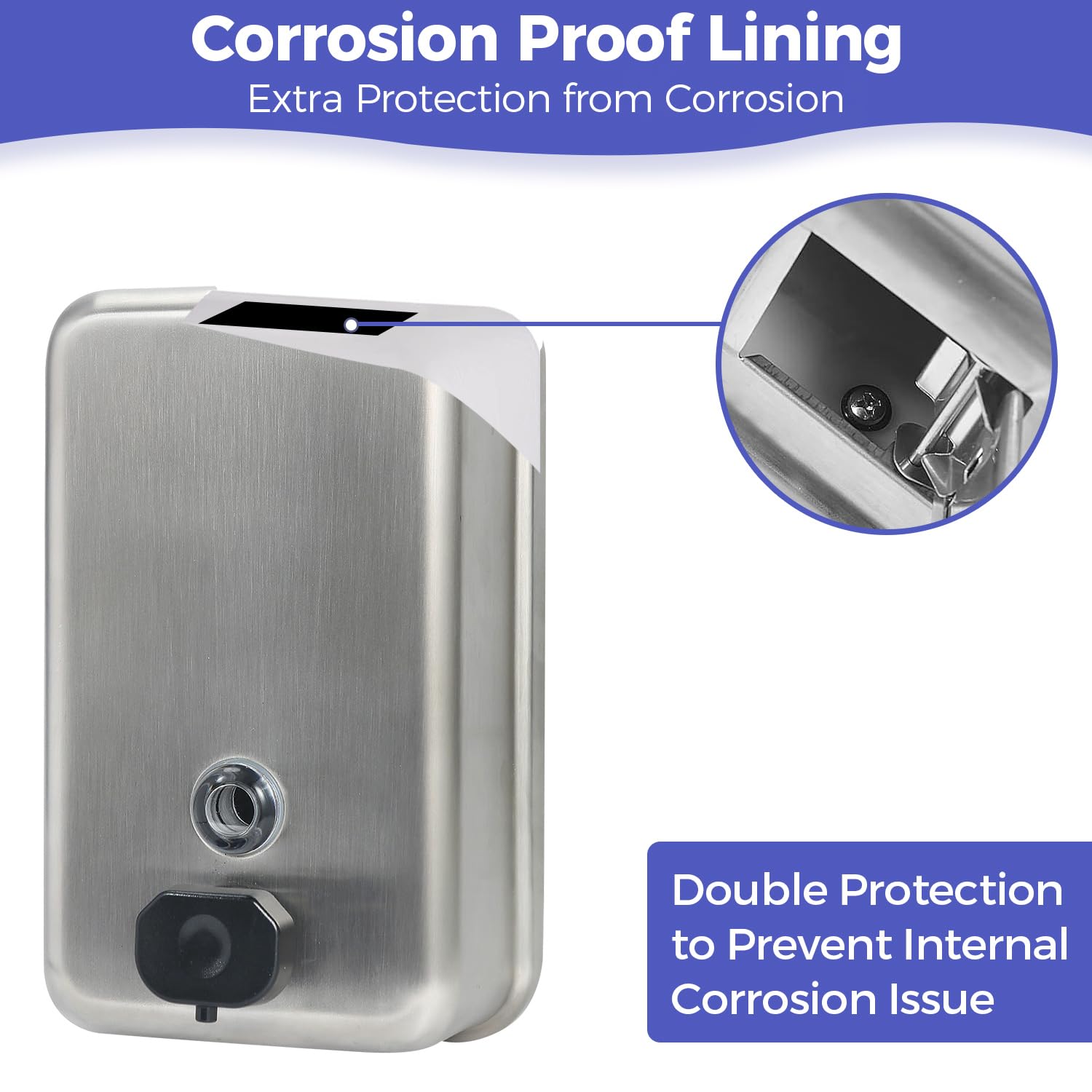 Stardrix vandal-resistant steel body shown for robust commercial use