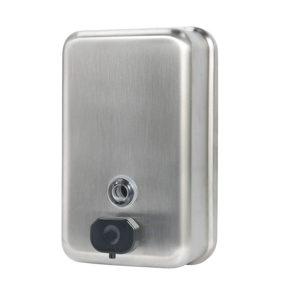 Stardrix wall-mount dispenser front view, 1100ml capacity for busy bathrooms