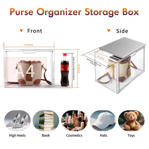 Starogegc magnetic door enables quick access while keeping items dust-free