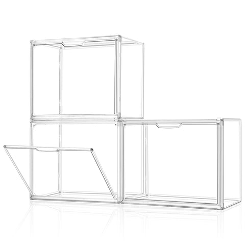 Starogegc purse organizer clear front view, transparent design helps locate your bag at a glance.