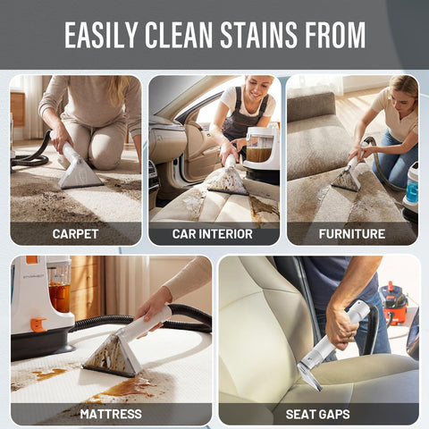 Starrybot 40oz dirty water tank for easy disposal and hygiene