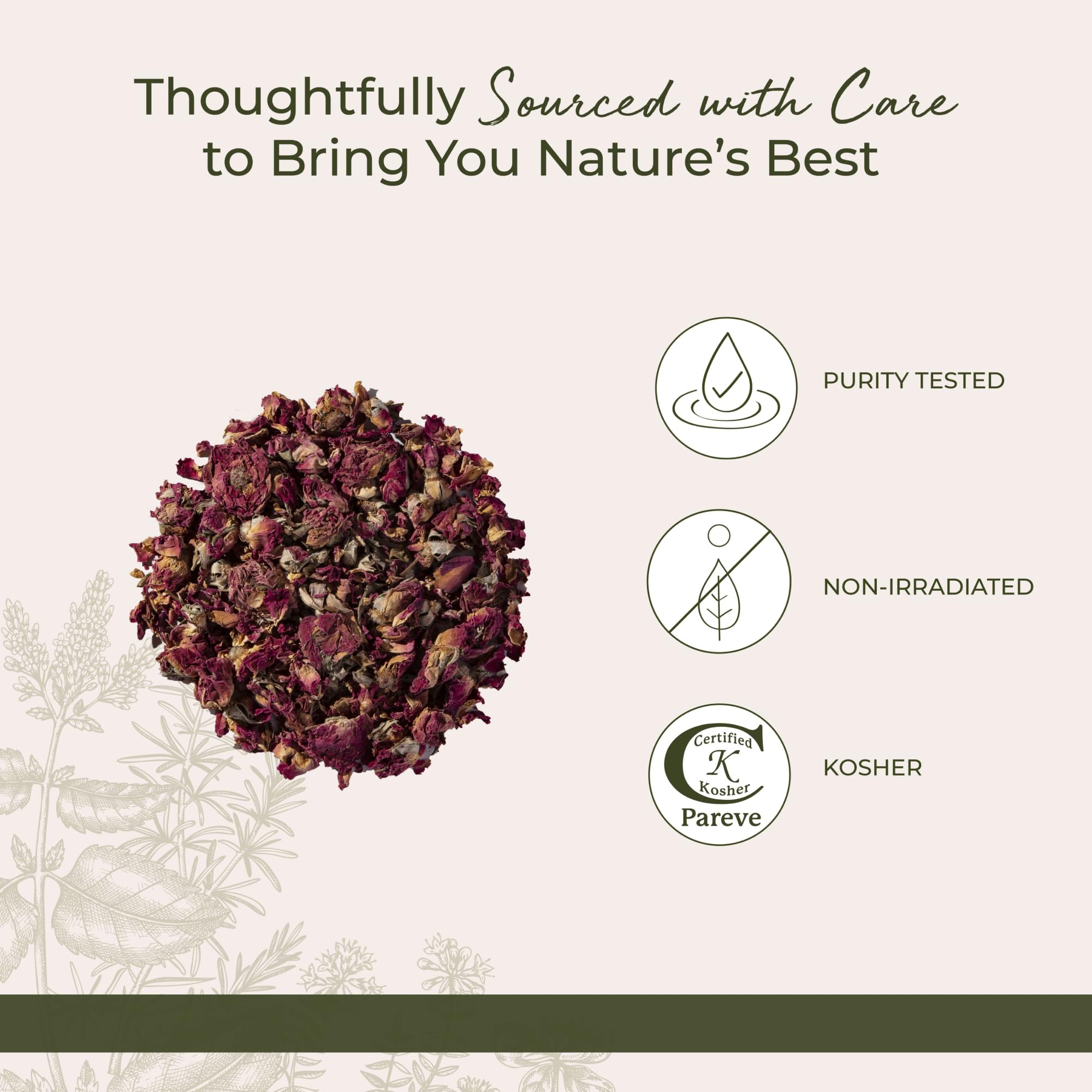 Starwest Botanicals rose petals in baking and desserts for aroma and hue.