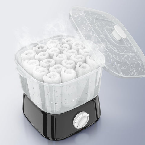 StateRiver towel warmer with visible overheat protection indicator