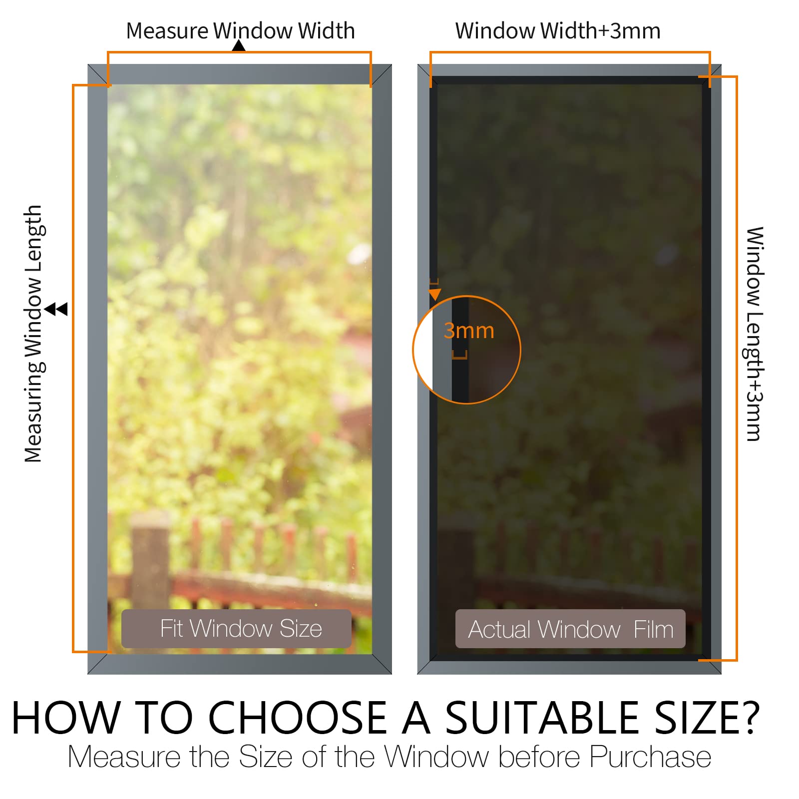 STATINT Window Film infrared blocking to reduce heat transmission through glass.