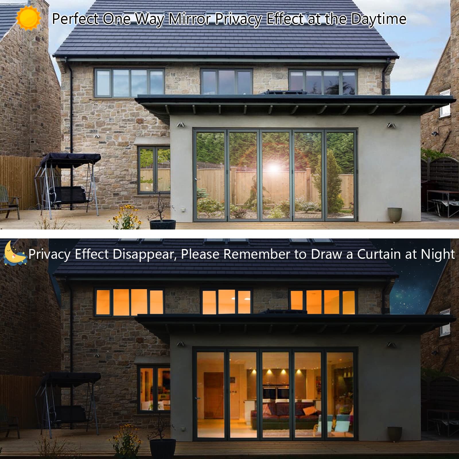 STATINT Window Film UV rejection helping protect furnishings and skin from sun exposure.