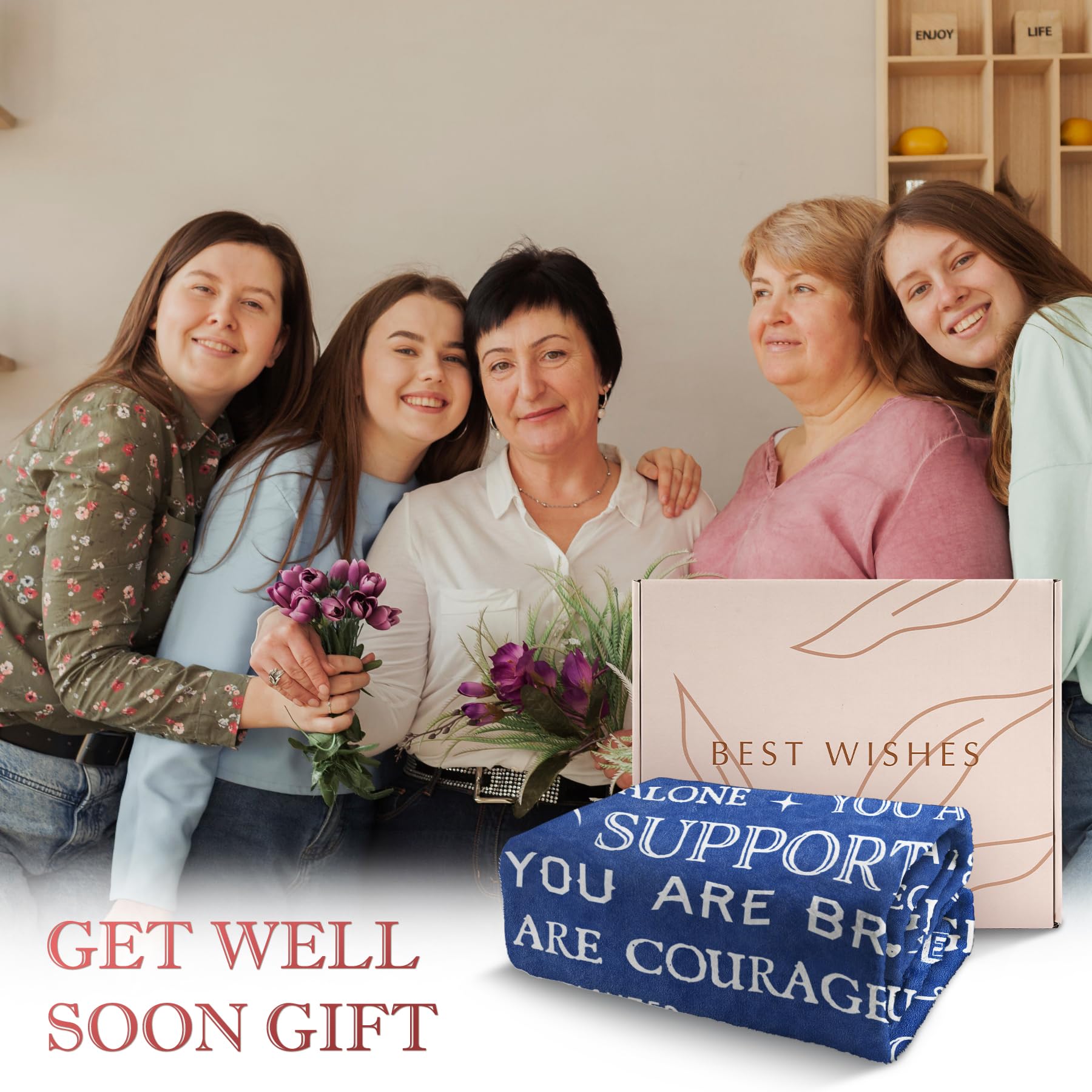 SteadStyle blanket gift-ready packaging showcases a thoughtful present for loved ones.