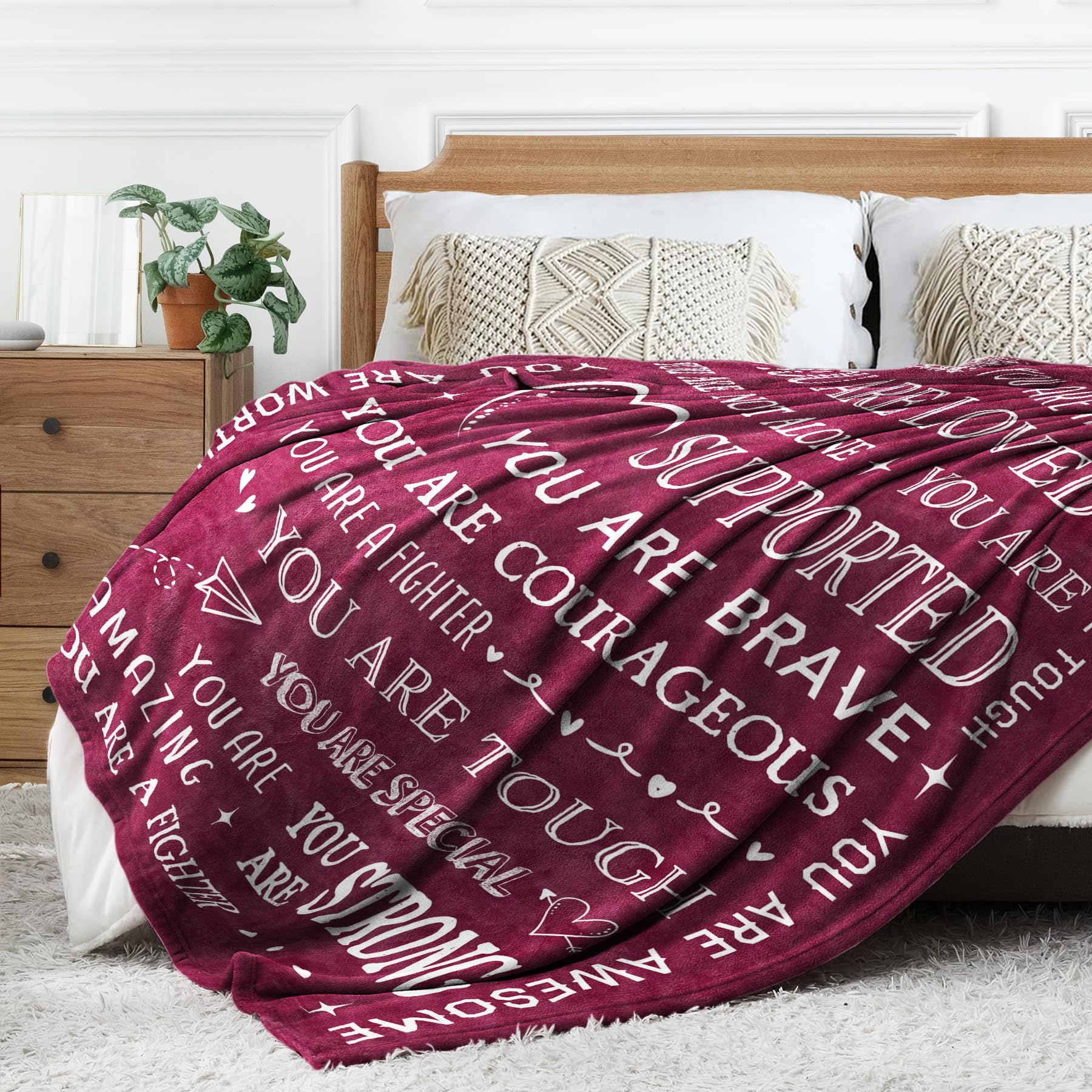 SteadStyle soft fluffy no-shed texture provides cozy everyday warmth