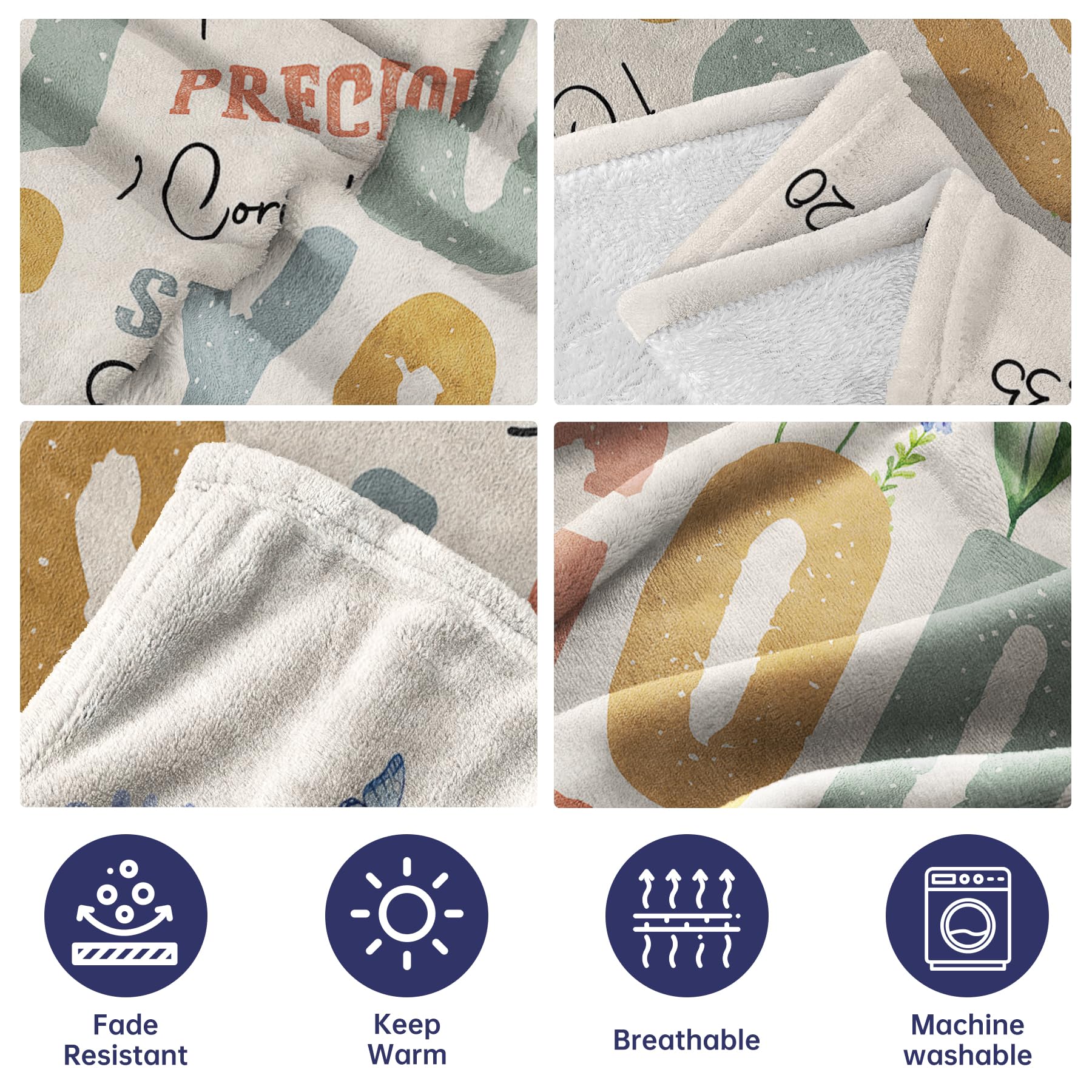 SteadStyle easy-care blanket is machine washable for everyday use