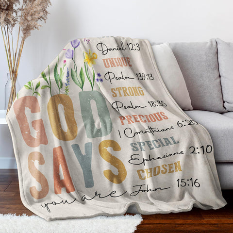 SteadStyle blanket provides warm, cozy comfort for prayer or relaxation