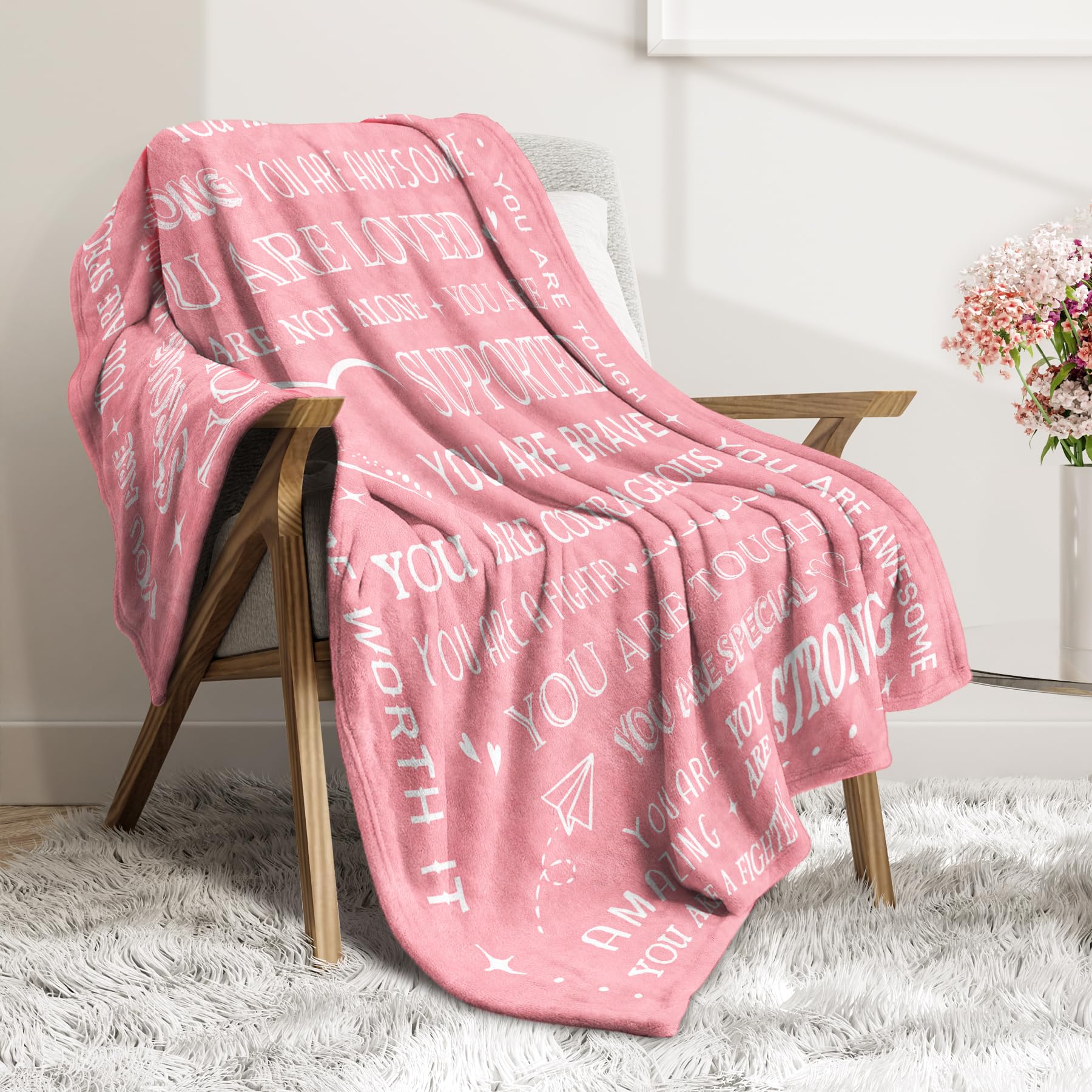 SteadStyle Get Well Blanket folded gift-ready packaging ideal for gifting.