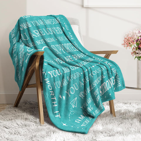 SteadStyle Get Well Soon blanket soft fluffy texture for snuggle moments