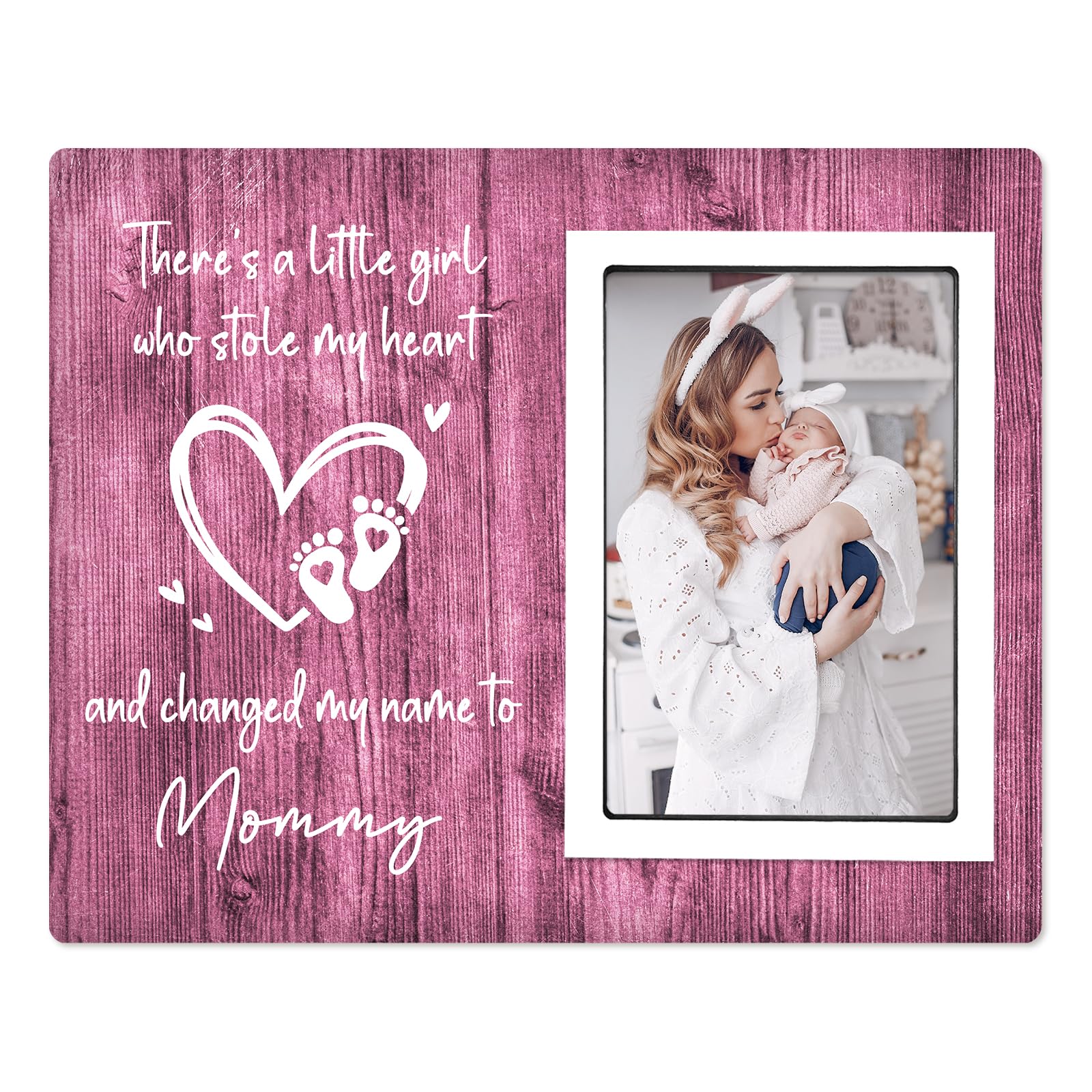 SteadStyle Mothers Day frame wood detail highlights premium basswood for nursery decor