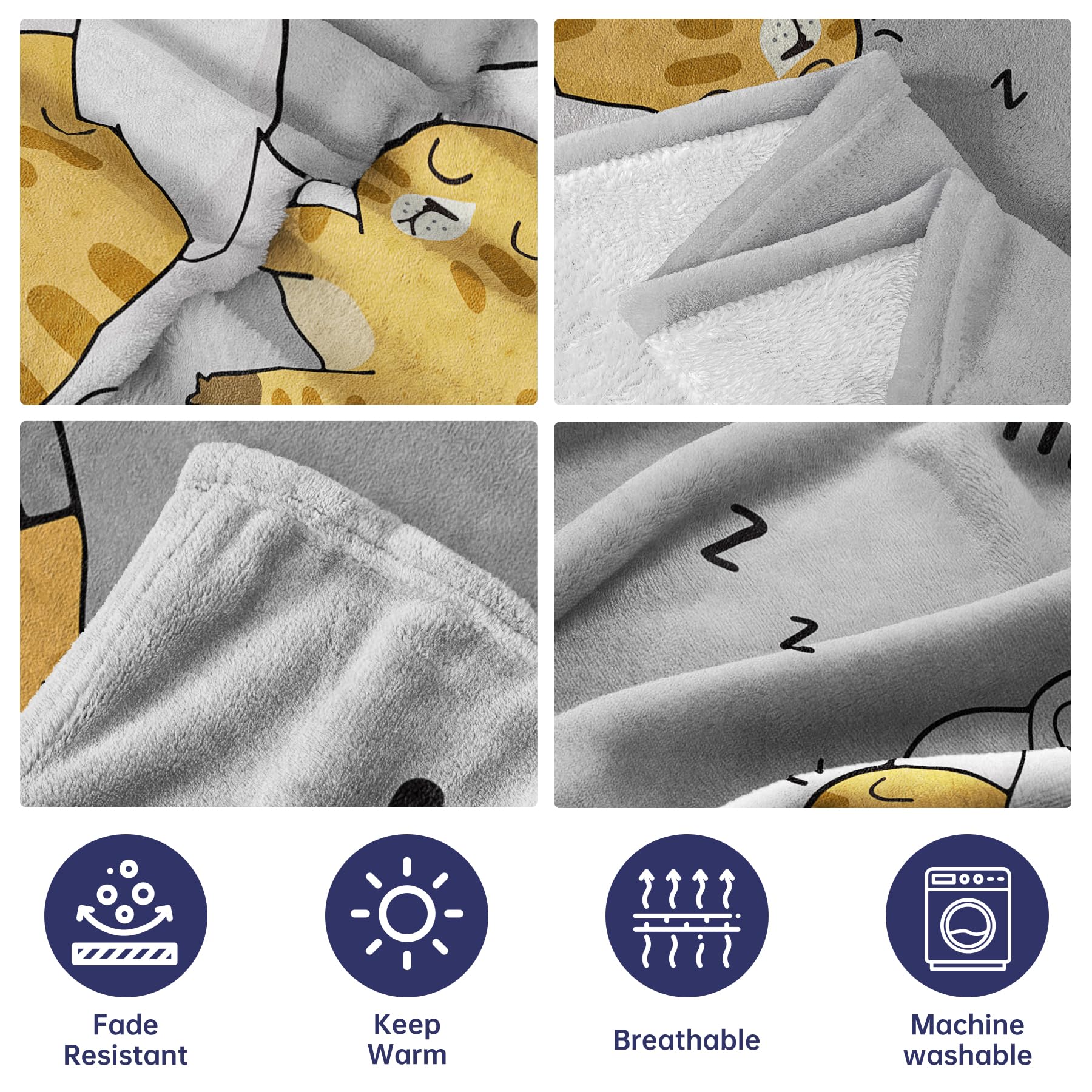 SteadStyle relaxing blanket with soft materials for restful breaks at home