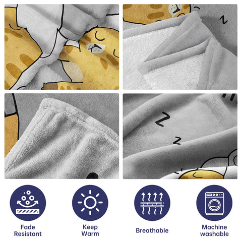SteadStyle relaxing blanket with soft materials for restful breaks at home