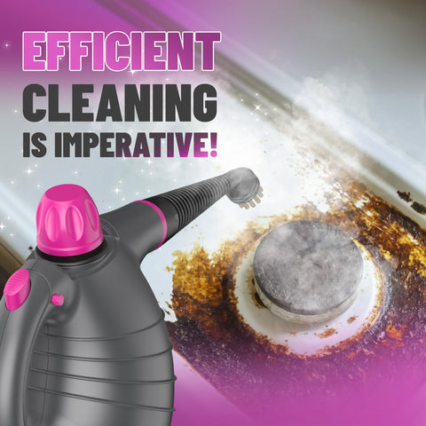 SteamFusion 10-piece attachment kit for versatile cleaning tasks