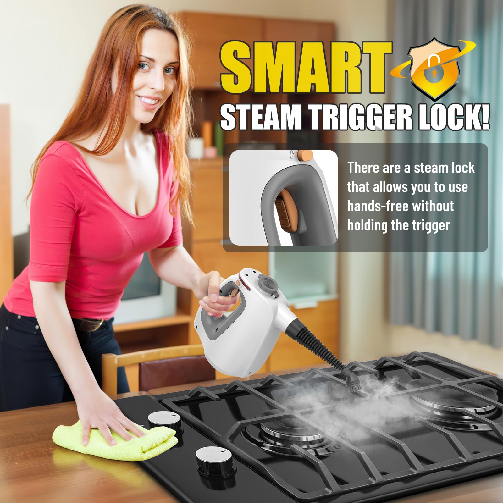 SteamFusion continuous water refill system enables uninterrupted steaming
