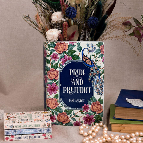 Steel Mill & Co book vase top opening perfect for fresh flowers or pens