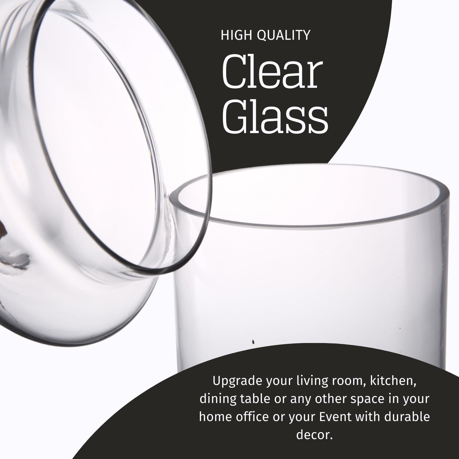 Stella Baicø clear candy jar for treats and decorative storage