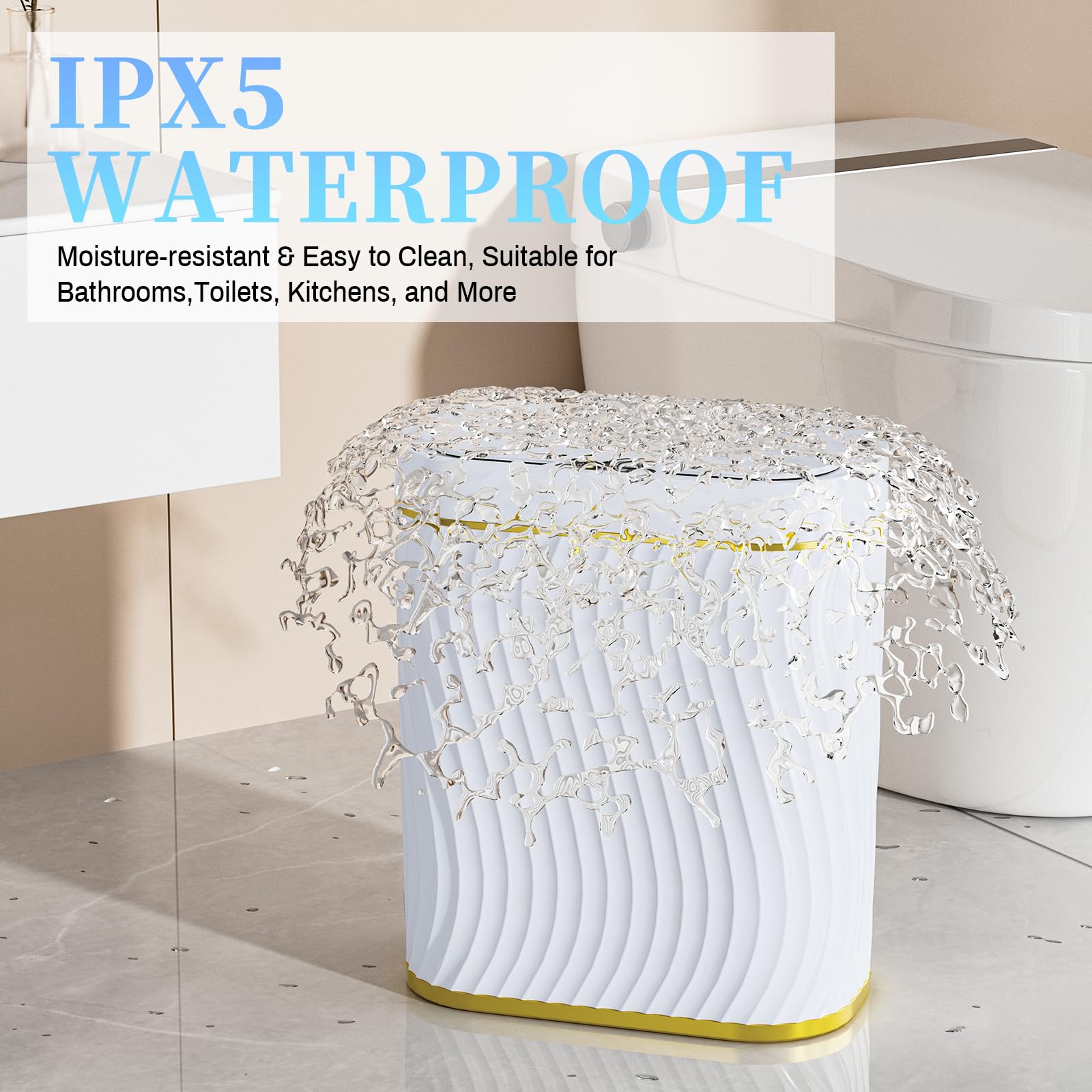 Steo Spce wave-pattern with anti-slip base reduces sliding.