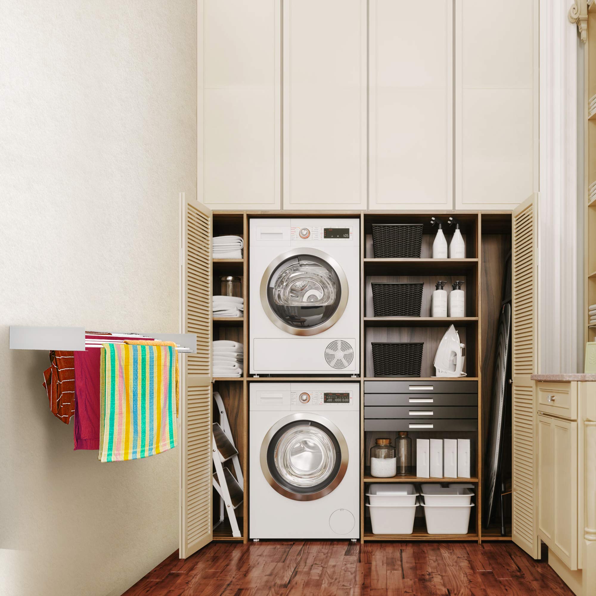 Step Up uses stainless steel and aluminum for durability.