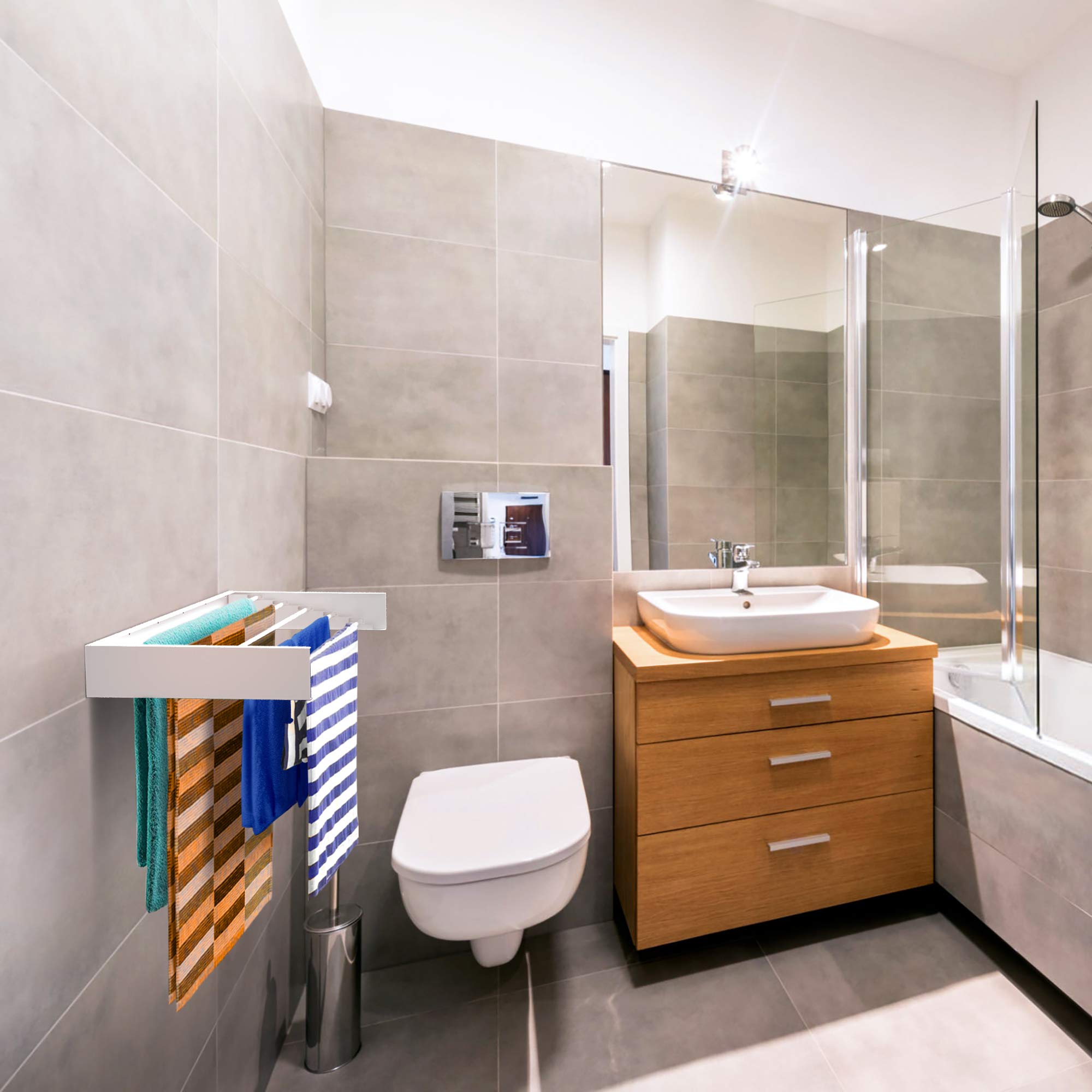 Step Up aluminum rods close-up, highlighting sturdy construction.
