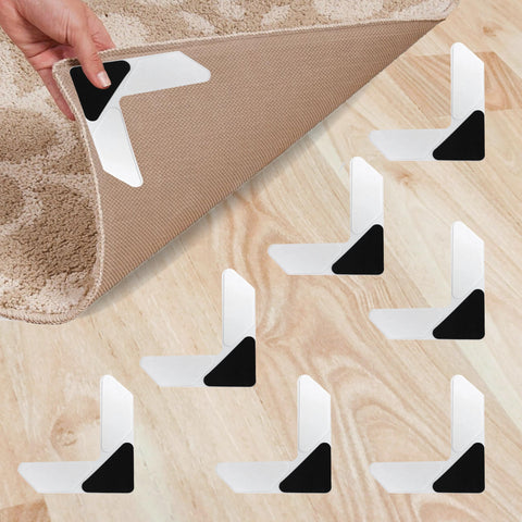 StepNGrip iPrimio rug gripper corner clip secures rug corners to prevent curling