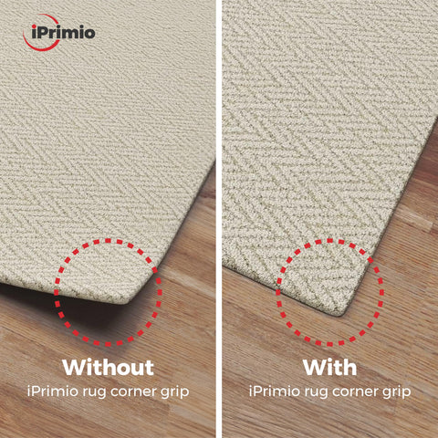 No residue left on floors after using StepNGrip iPrimio rug gripper