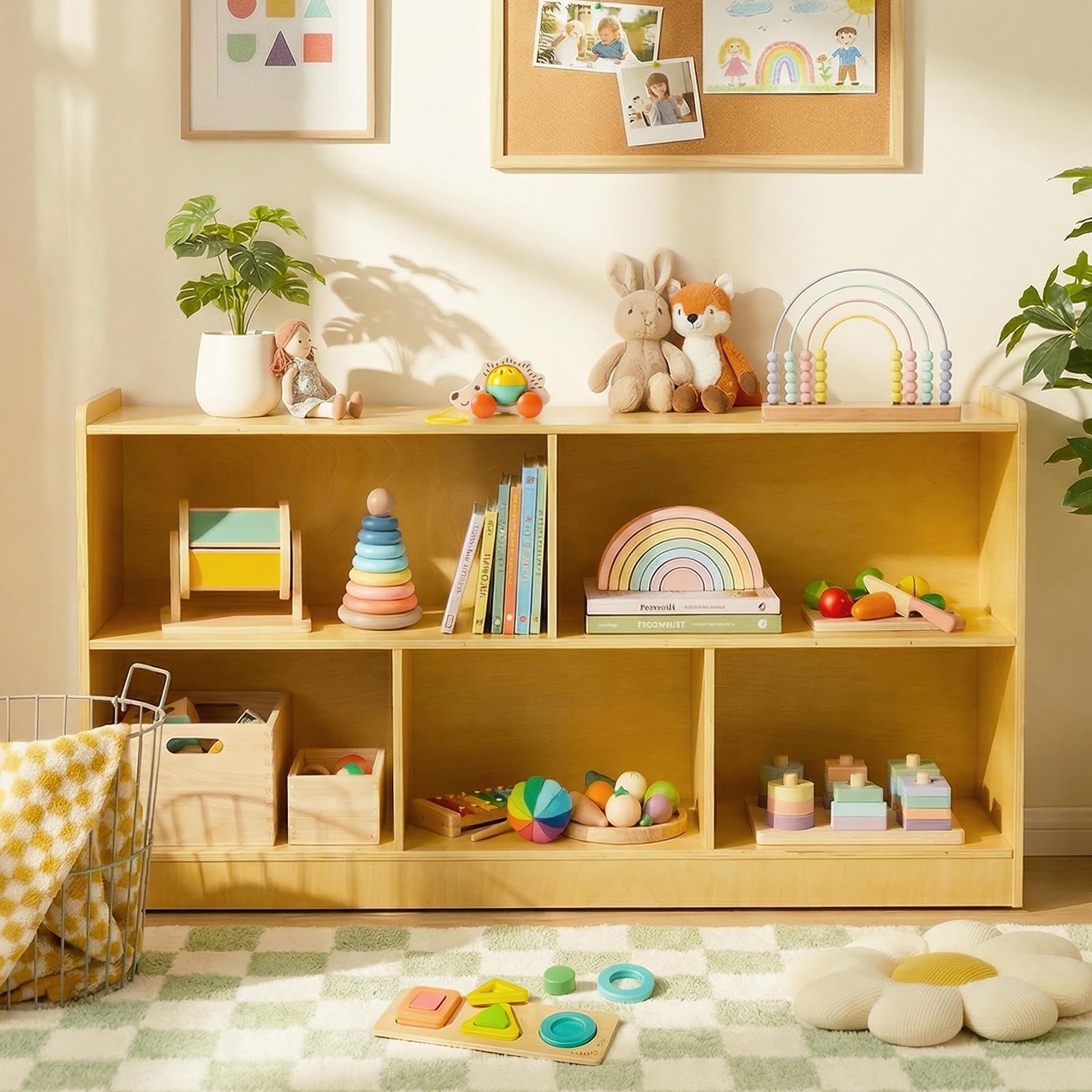 STEPLAY durable birch wood with smooth surface for easy cleaning.