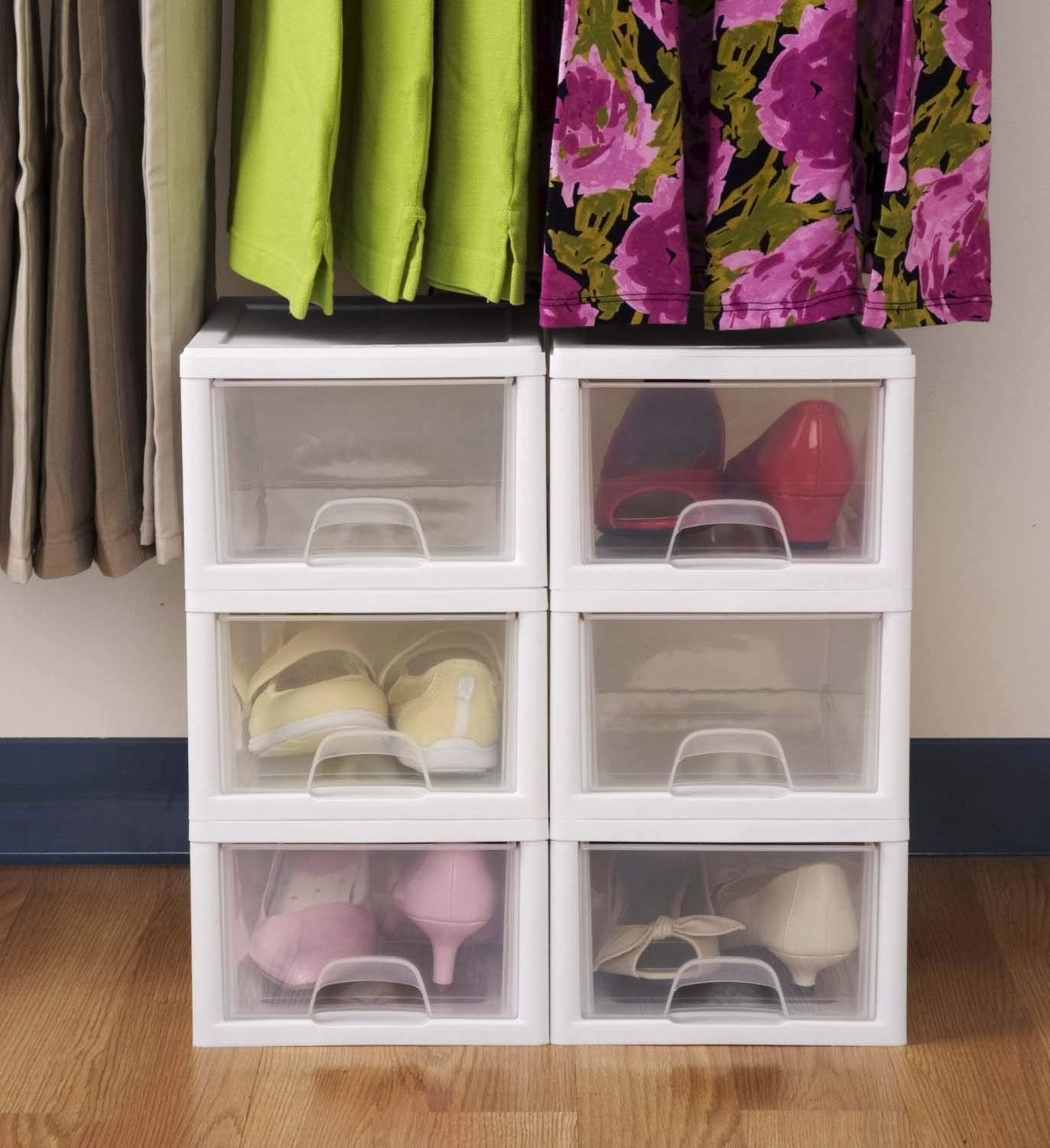 Sterilite storage drawers for cosmetics, crafts, or small items