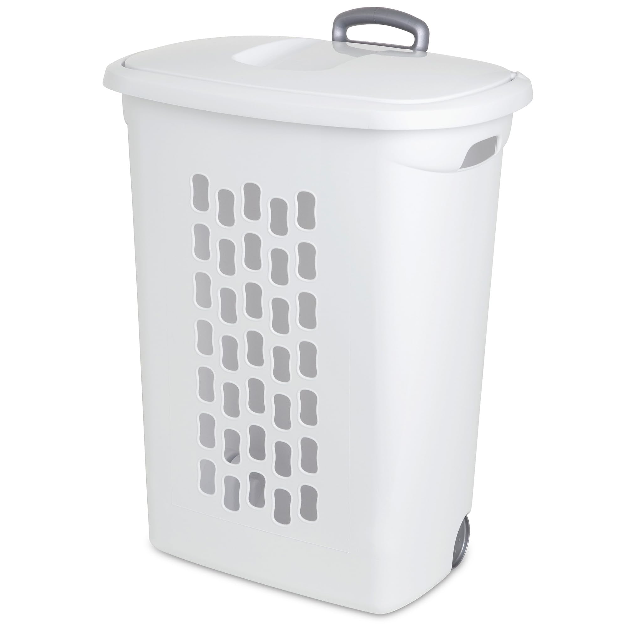 Sterilite easy lift side handles for lifting on stairs or tight spaces