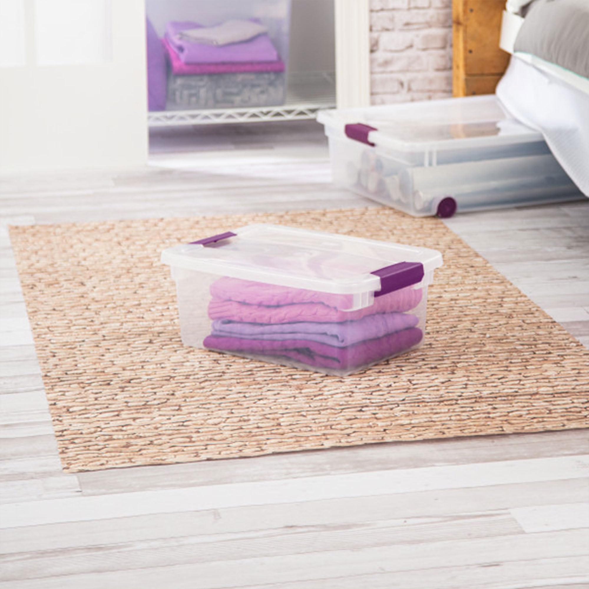 Sterilite made in USA BPA-free storage solution for home and office