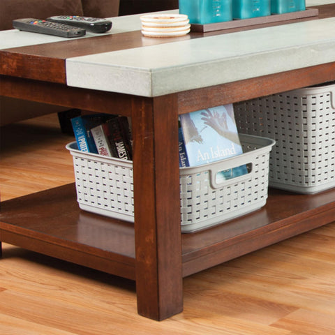 Sterilite made in the USA basket set supports local manufacturing.