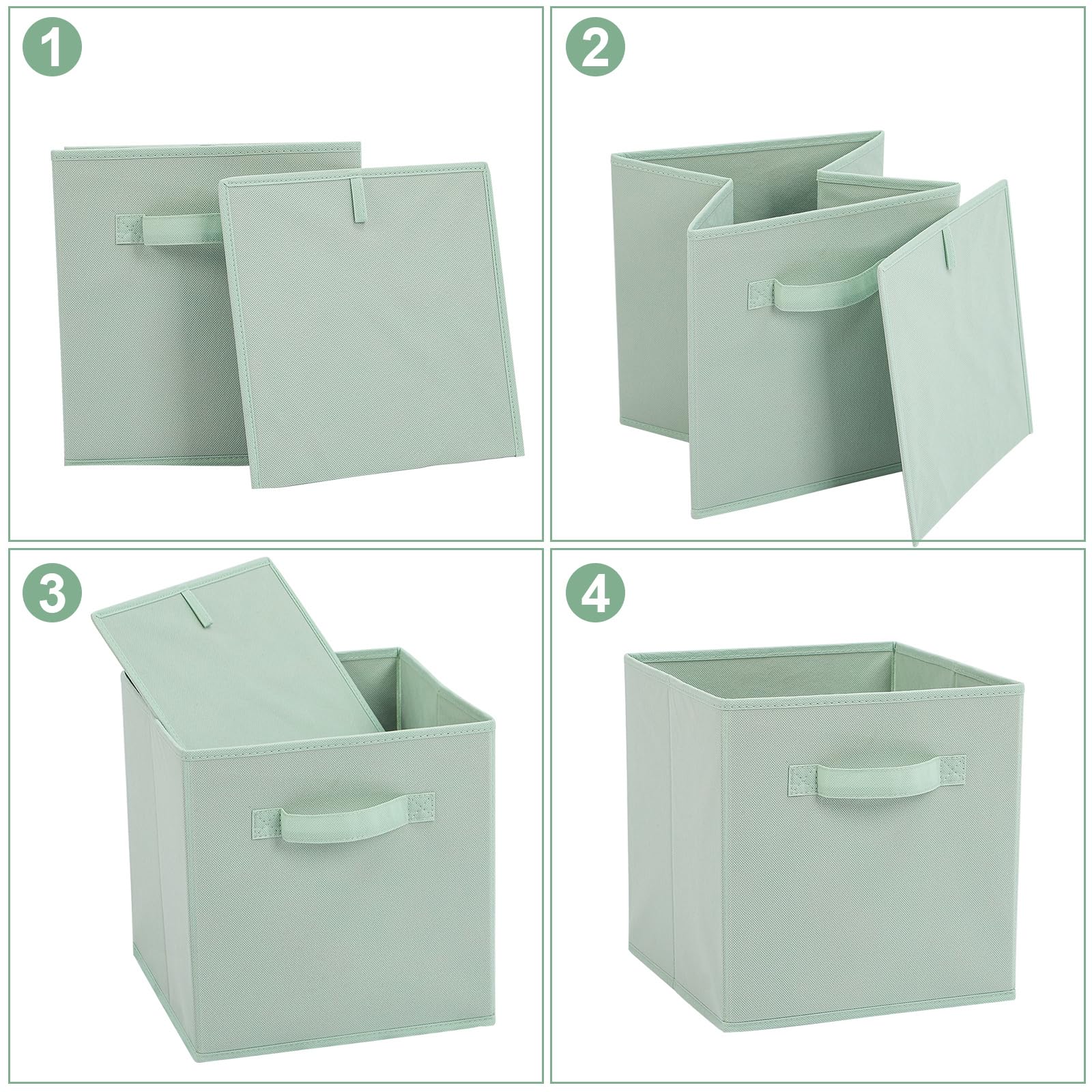Stero colorful playroom bins create tidy, engaging storage.