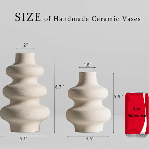 Steviieden large vase dimensions shown for statement stems and florals