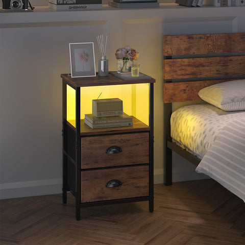 Sthmec rugged frame blends wood-like finish with metal for durable daily use.