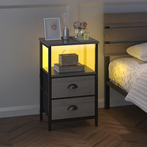 sthmec nightstand waterproof surface, easy to wipe clean