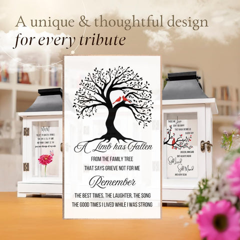 STILLWIND memorial lantern standing gift box enhances presentation for memorial gifts