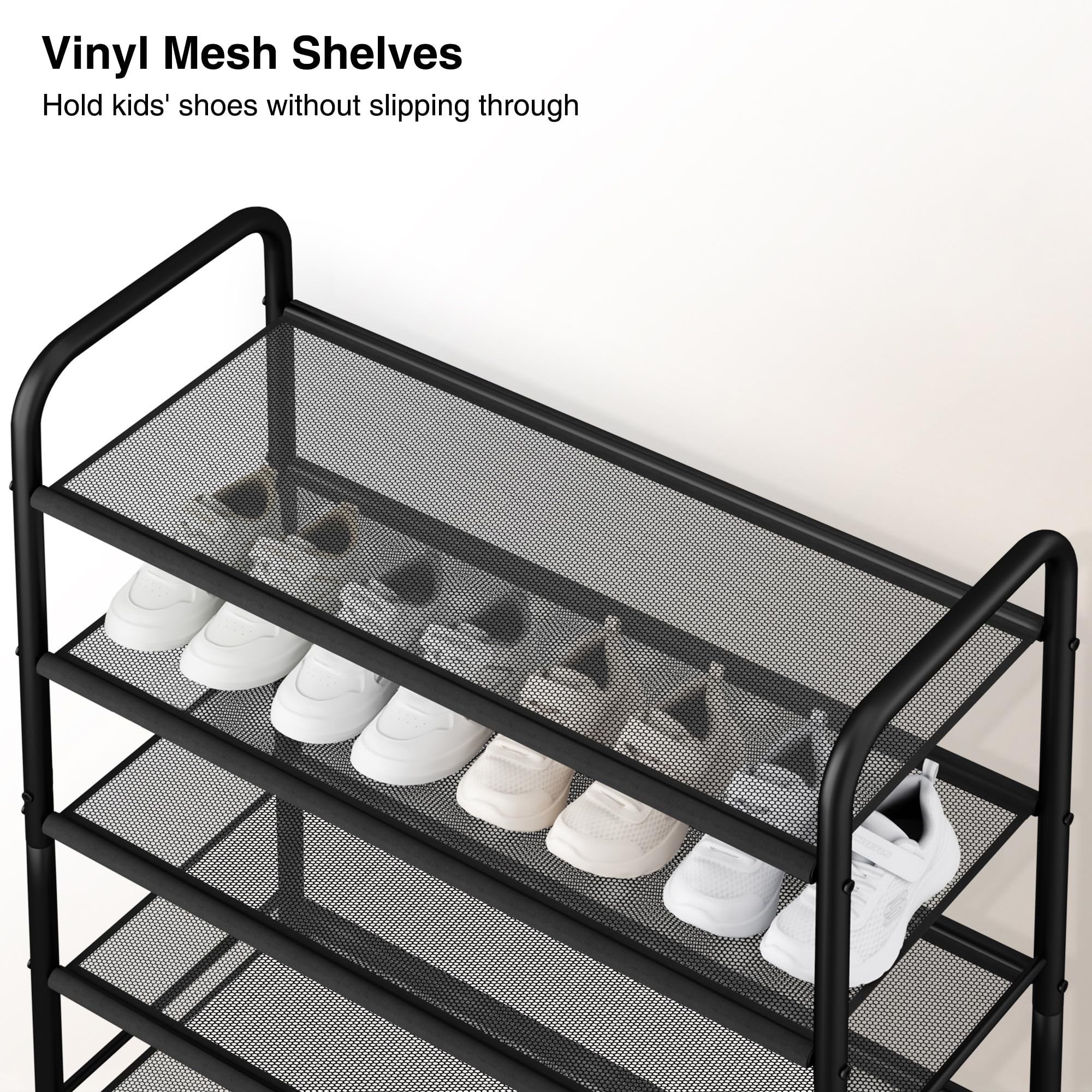 STO STO 10-Tier adjustable feet stabilize on uneven floors for safer placement.