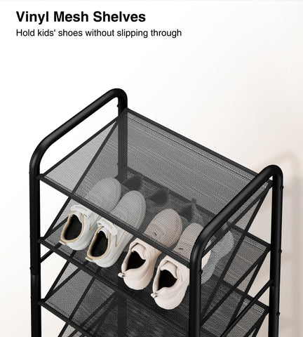 STO STO breathable vinyl mesh shelves promote airflow and odor control