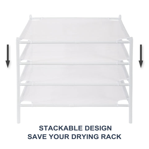 STO STO drying rack dimensions 28x28x5 inches for flat drying.
