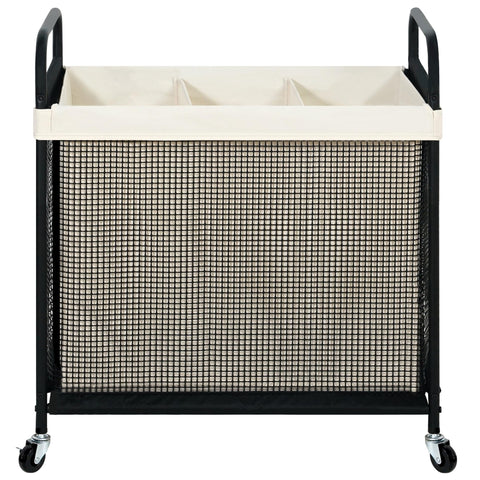 STO STO Laundry Hamper with 3-section design for easy sorting