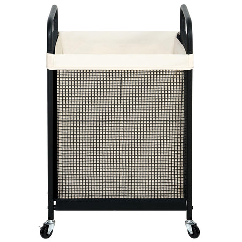 STO STO 90L rolling cart in action for easy laundry transport.