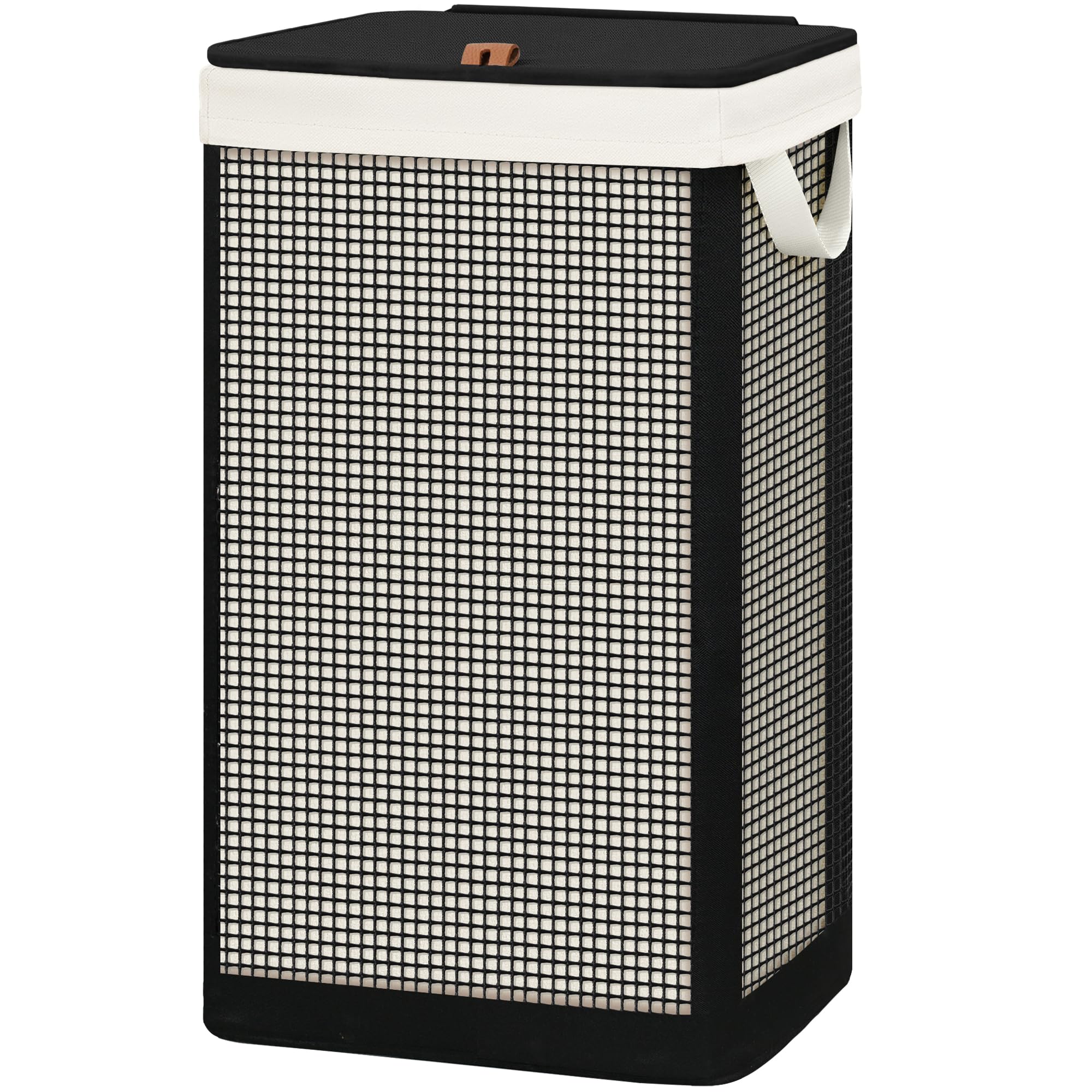 STO STO laundry hamper with lid showing 90L capacity for large loads