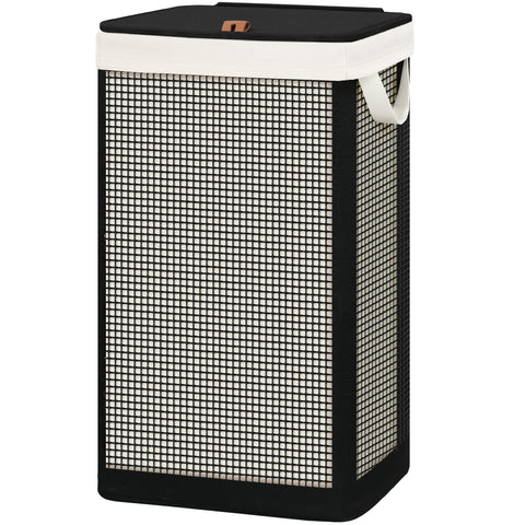 STO STO laundry hamper with lid showing 90L capacity for large loads