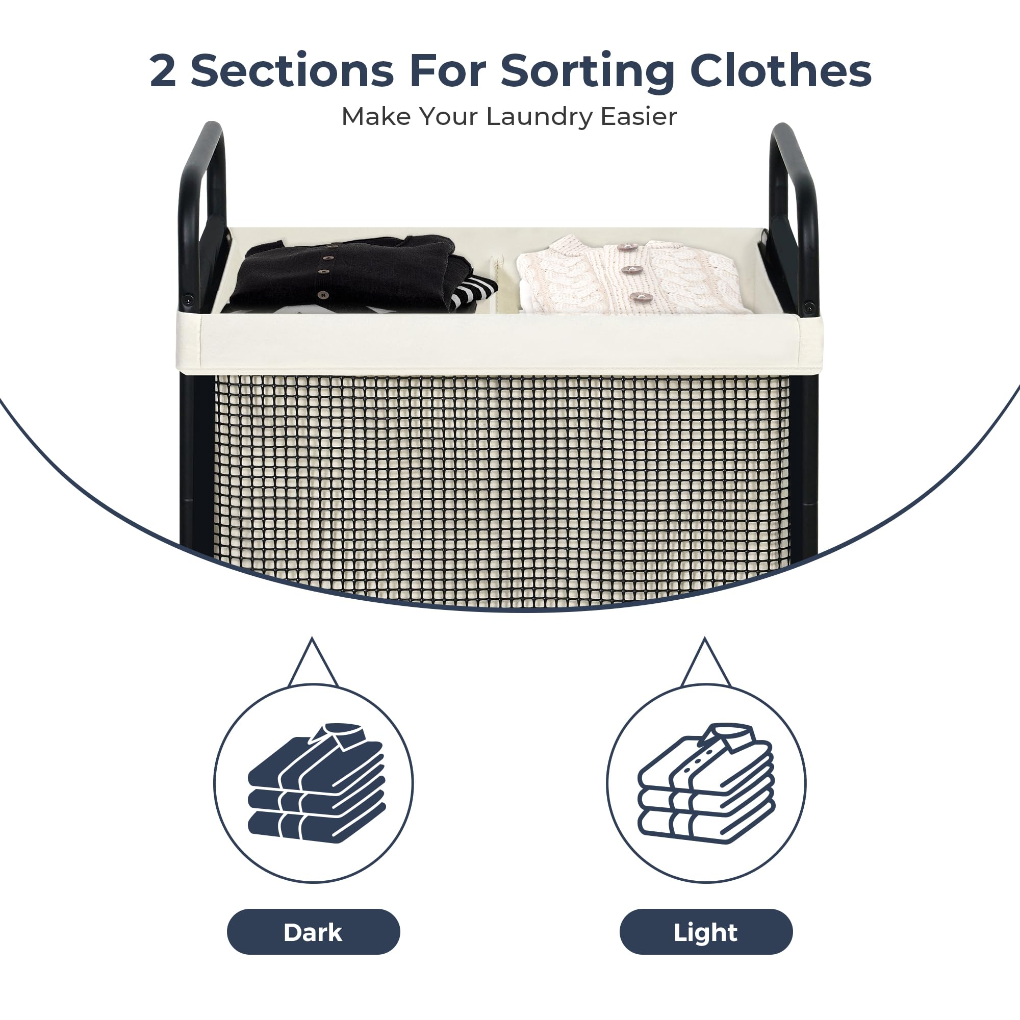 Sto Sto PVC mesh outer bag is lightweight yet durable for long use.