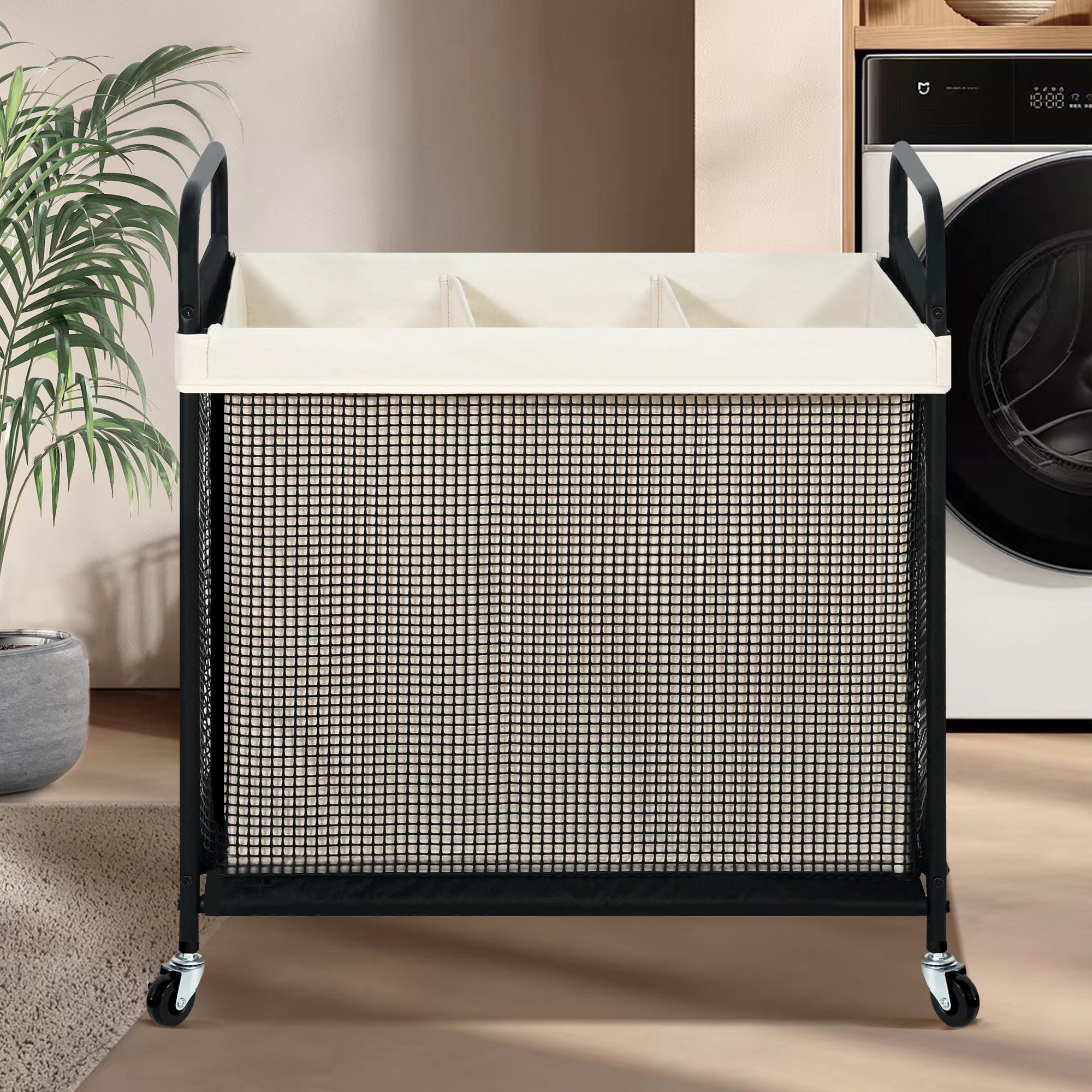 STO STO Laundry Hamper removable liner for easy transport to laundry