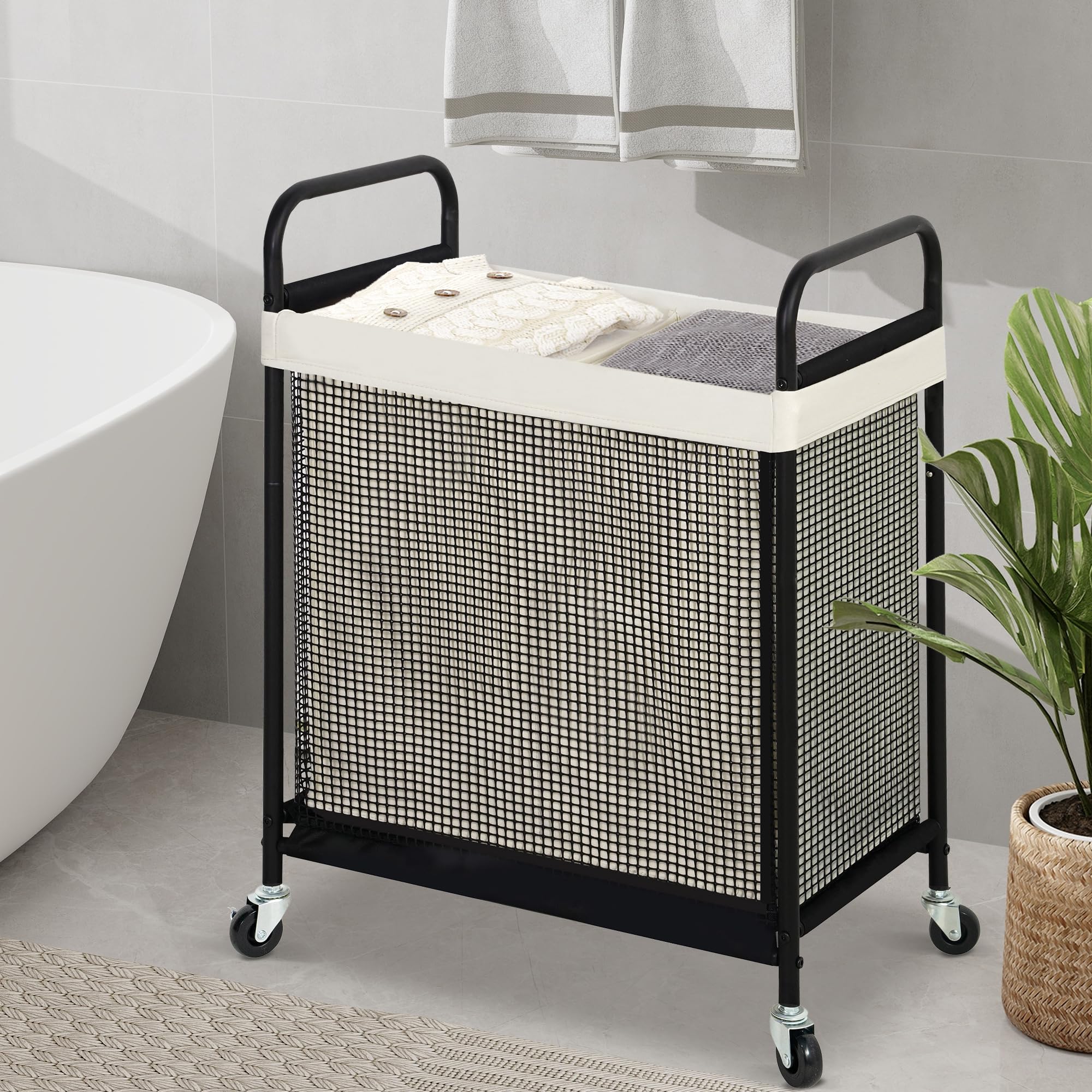 Sto Sto rolling cart with upgraded wheels for smooth movement and stability.