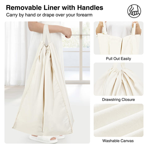 STO STO lid with odor control conceals laundry and reduces smells